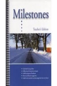 Milestones Intro: Teacher S Edition