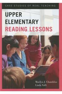 Upper Elementary Reading Lessons