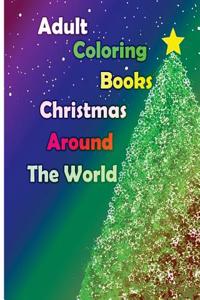 Adult Coloring Books Christmas Around the World