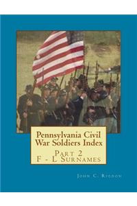 Pennsylvania Civil War Soldiers Index