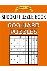 Sudoku Puzzle Book, 600 HARD Puzzles