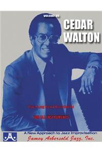 Jamey Aebersold Jazz -- Cedar Walton, Vol 35: Book & Online Audio