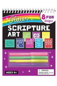 Glitter Scripture Art