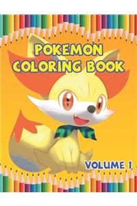 Pokemon Coloring Book Volume 1