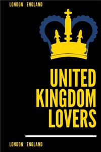 United Kingdom Lovers - London Gifts - London England Notebook