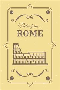 Notes from Rome