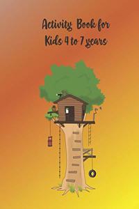 Activity Book for Kids 4 to 7