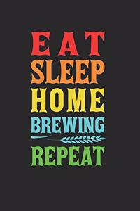 Home Brewing Notebook - Home Brewer Journal Planner