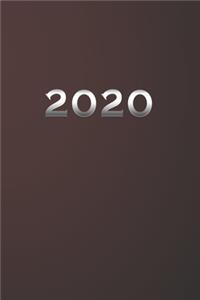 2020 Daily Diary Fully Lined and Dated