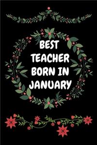 Best Teacher Born in January
