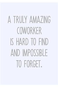 A Truly Amazing Coworker Is Hard To Find And Impossible To Forget