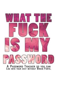 What The F*ck Is My Password Journal