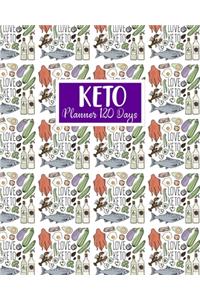 Keto Planner 120 Days