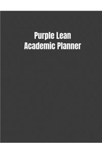 Purple Lean Academic Planner