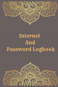 Internet And Password Logbook