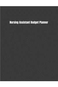 Nursing Assistant Budget Planner