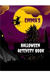 Emma's Halloween Activity Book