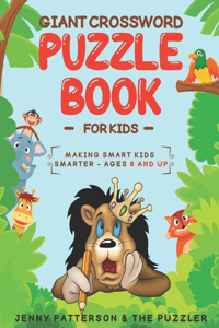 Giant Crossword Puzzle Book for Kids