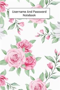 Username And Password Notebook
