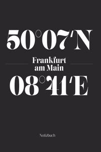 Frankfurt am Main Notizbuch