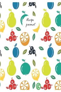 recipe journal