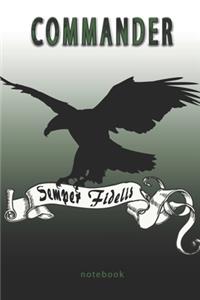 Commander - Semper Fidelis - Notebook