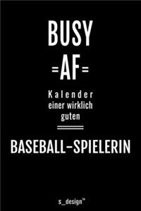 Kalender für Baseball-Spieler / Baseball-Spielerin