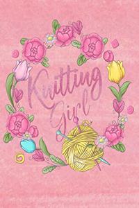 Knitting Graph Paper Notebook