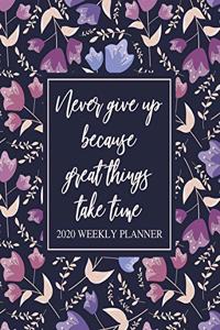 2020 Weekly Planner