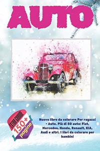 Nuovo libro da colorare Per ragazzi - Auto. Più di 50 auto