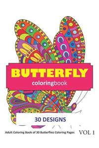 Butterfly Coloring Book
