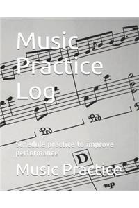 Music Practice Log