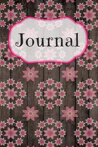 Round Flower Pattern Journal