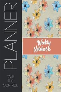 Weekly Notebook: Monthly Weekly Planner Undate, Monthly Weekly Planning Undate, Monthly Weekly Journal Undate, Weekly Montly Planner Undate, Weekly Monthly Planning 