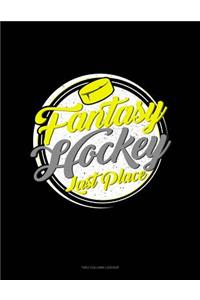 Fantasy Hockey Last Place: Two Column Ledger