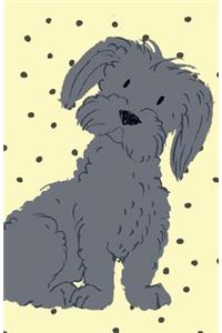 Bullet Journal for Dog Lovers Black Maltese Terrier: 162 Numbered Pages with 150 Graph Style Grid Pages, 6 Index Pages and 2 Key Pages in Easy to Carry 5.5 X 8.5 Size.