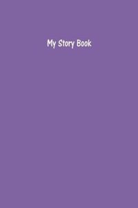 My Story Book Create Your Own Picture Book With Deluge Purple Cover
