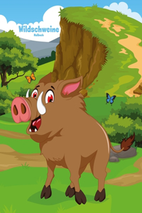 Wildschweine-Malbuch 1