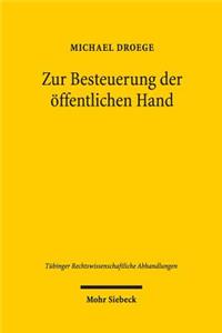 Zur Besteuerung der öffentlichen Hand