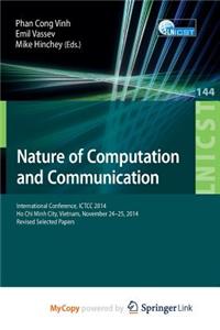 Nature of Computation and Communication