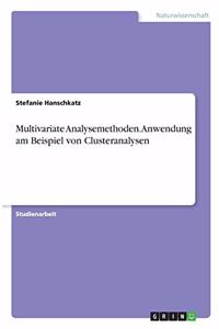Multivariate Analysemethoden. Anwendung am Beispiel von Clusteranalysen