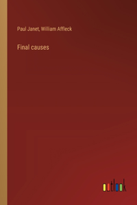 Final causes