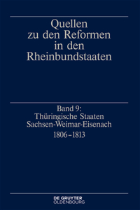 Thüringische Staaten Sachsen-Weimar-Eisenach 1806-1813