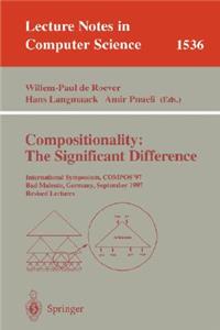 Compositionality: The Significant Difference