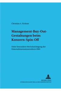 Management-Buy-Out-Gestaltungen Beim Konzern-Spin-Off