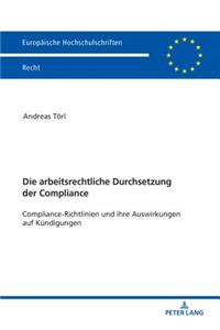 arbeitsrechtliche Durchsetzung der Compliance