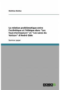 relation problématique entre l'esthétique et l'éthique dans 