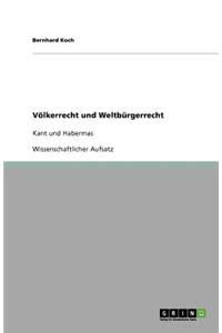 Völkerrecht und Weltbürgerrecht