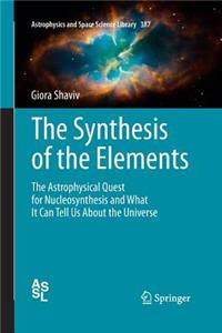 Synthesis of the Elements