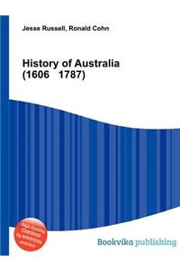 History of Australia (1606 1787)